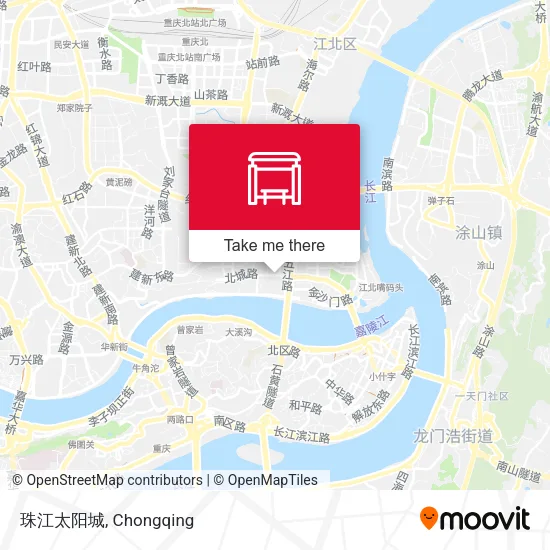 珠江太阳城 map