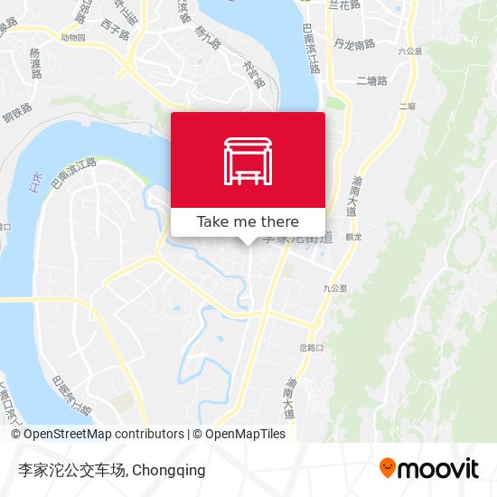 李家沱公交车场 map