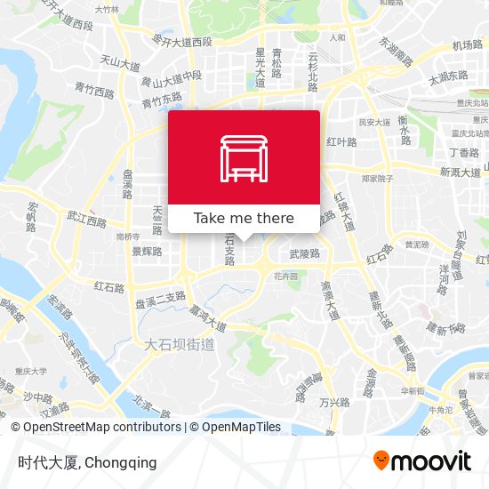 时代大厦 map