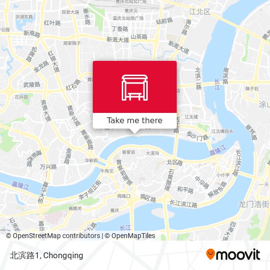 北滨路1 map