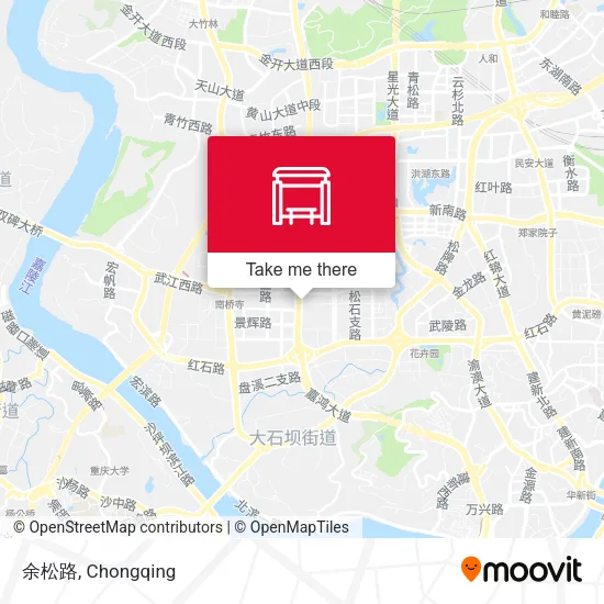 余松路 map