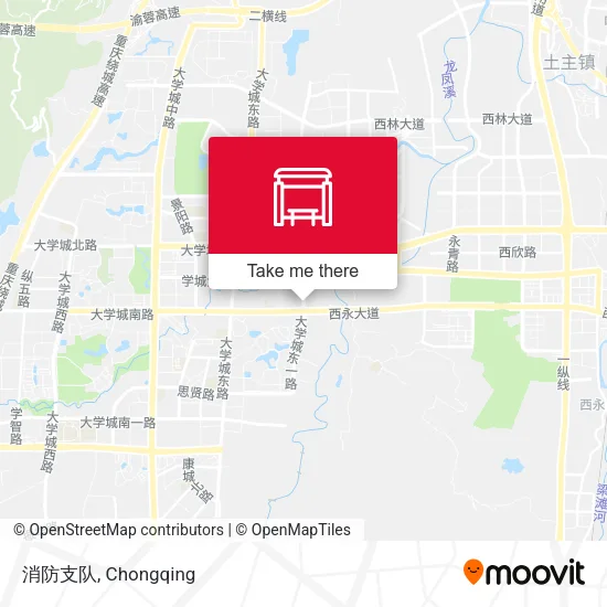 消防支队 map