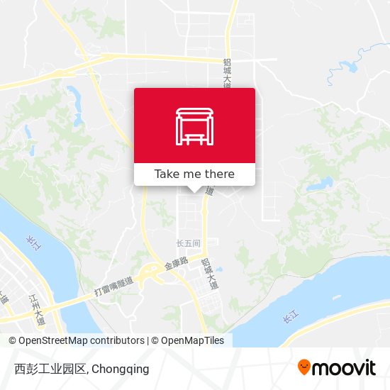 西彭工业园区 map