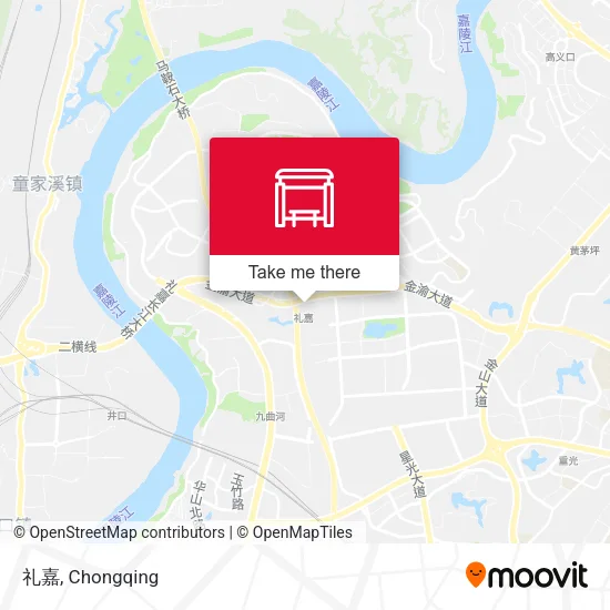 礼嘉 map