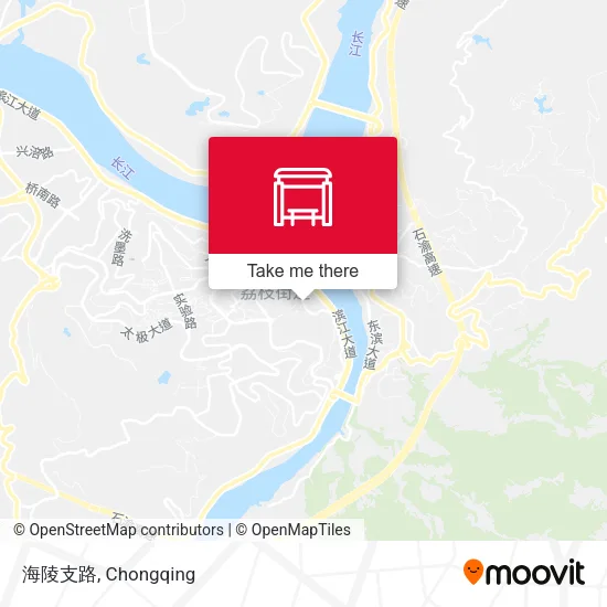 海陵支路 map
