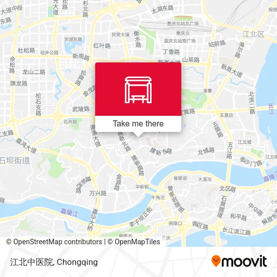 江北中医院 map