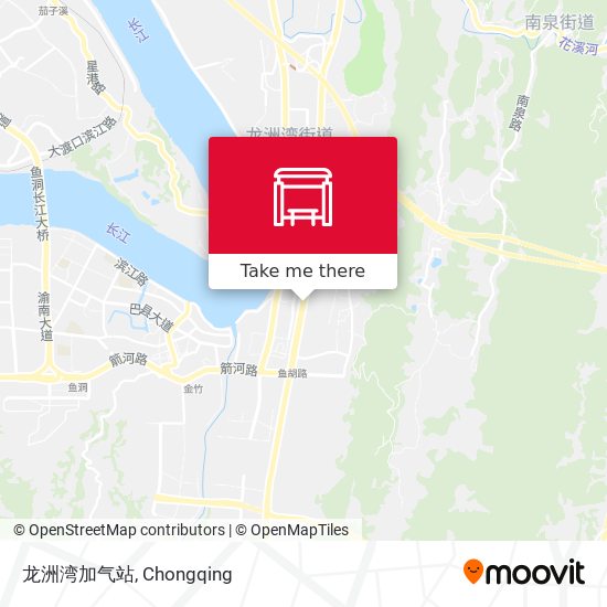 龙洲湾加气站 map