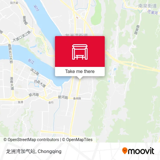 龙洲湾加气站 map
