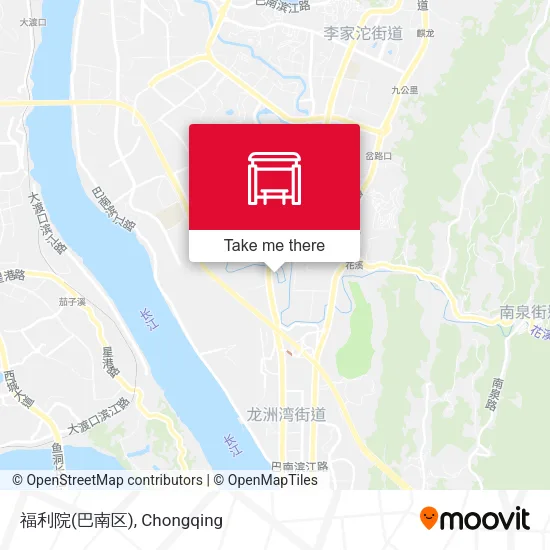 福利院(巴南区) map