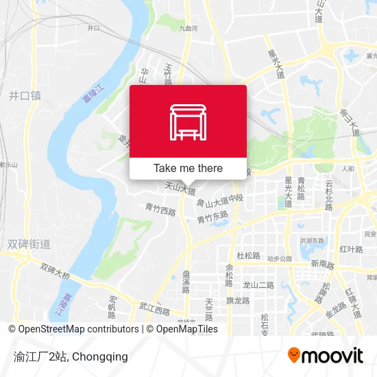 渝江厂2站 map