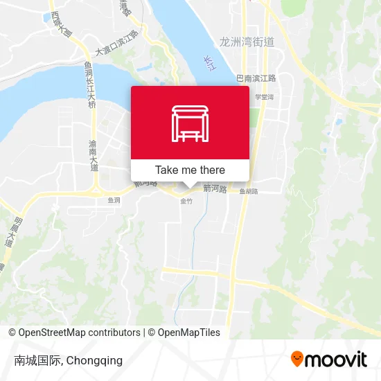南城国际 map
