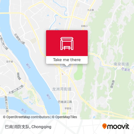 巴南消防支队 map