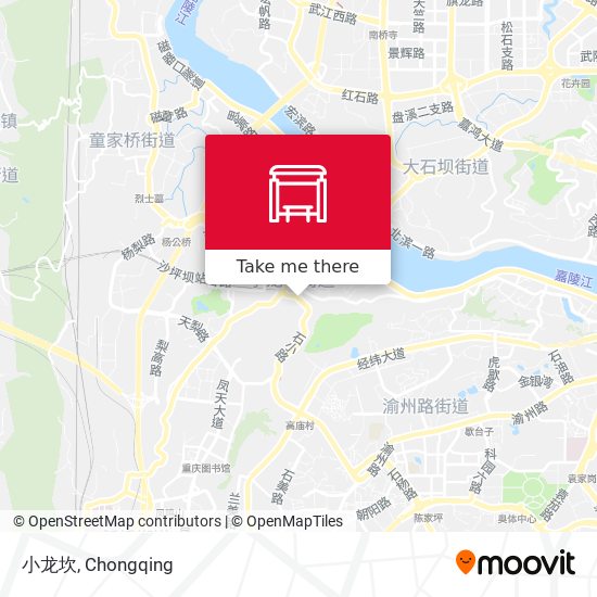 小龙坎 map