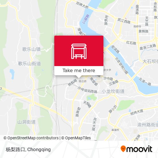 杨梨路口 map