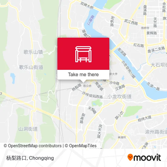 杨梨路口 map
