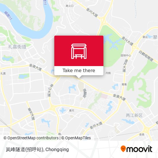 岚峰隧道(招呼站) map