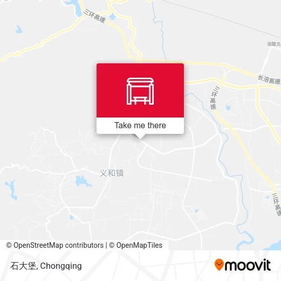 石大堡 map