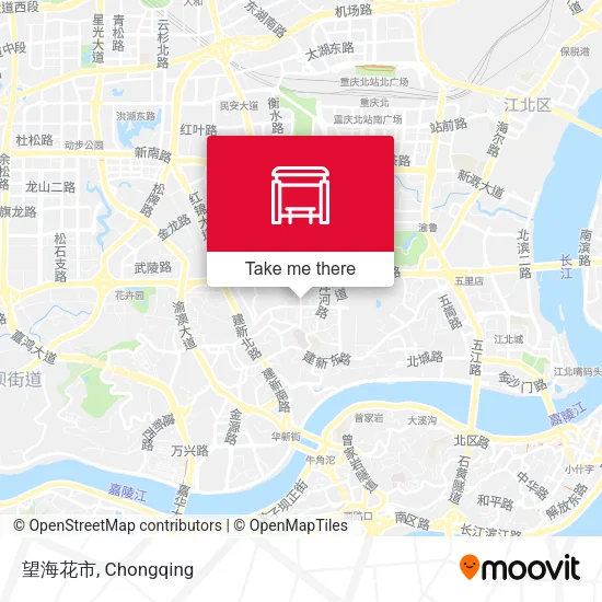 望海花市 map