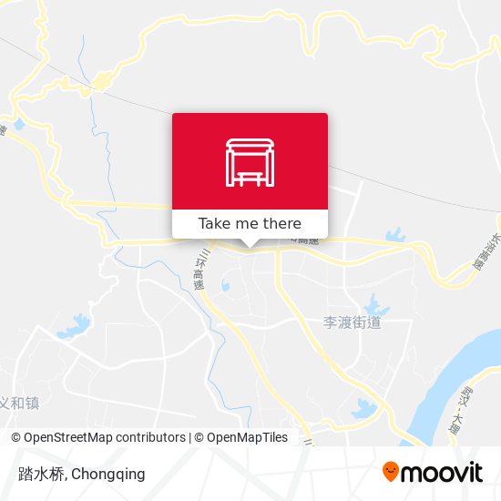 踏水桥 map