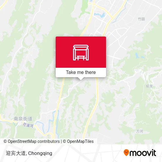 迎宾大道 map