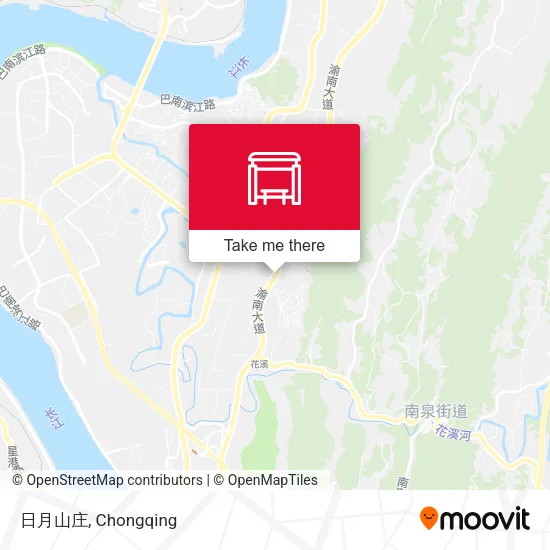 日月山庄 map