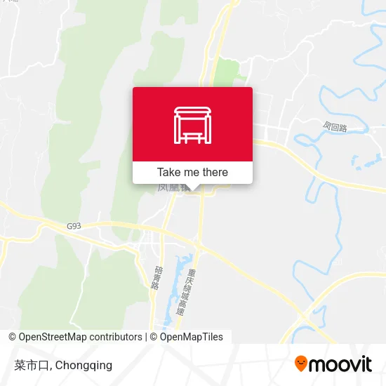 菜市口 map