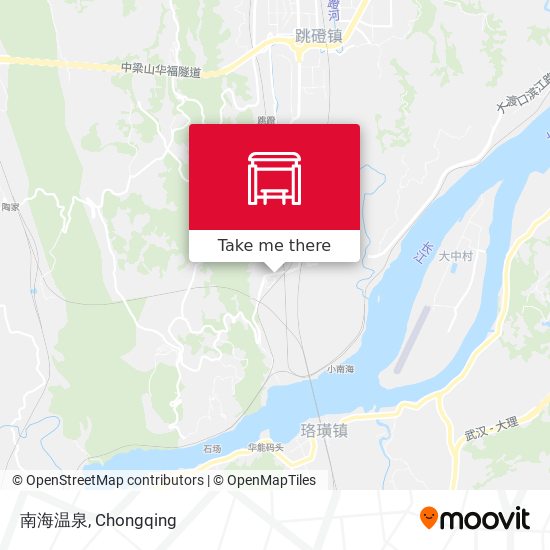 南海温泉 map
