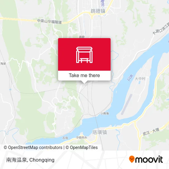 南海温泉 map