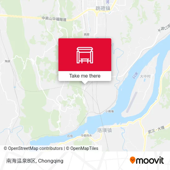 南海温泉B区 map