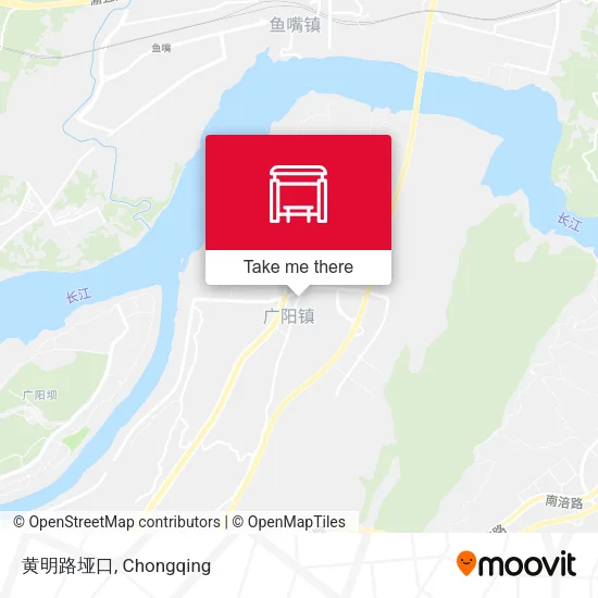 黄明路垭口 map