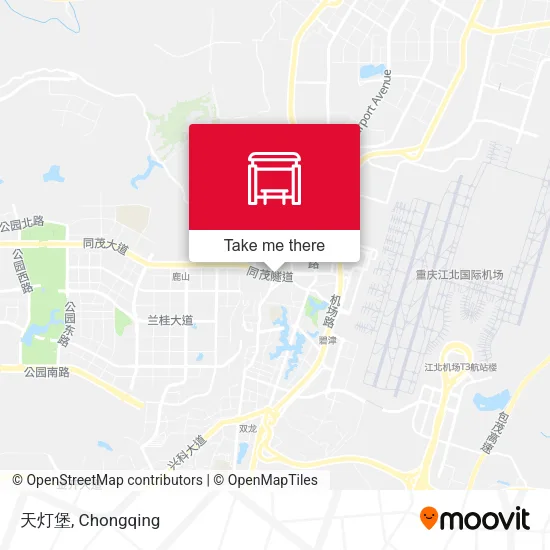 天灯堡 map