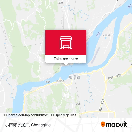 小南海水泥厂 map