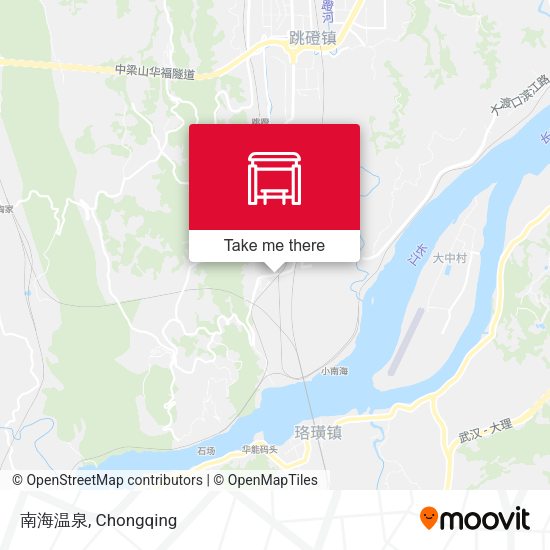 南海温泉 map