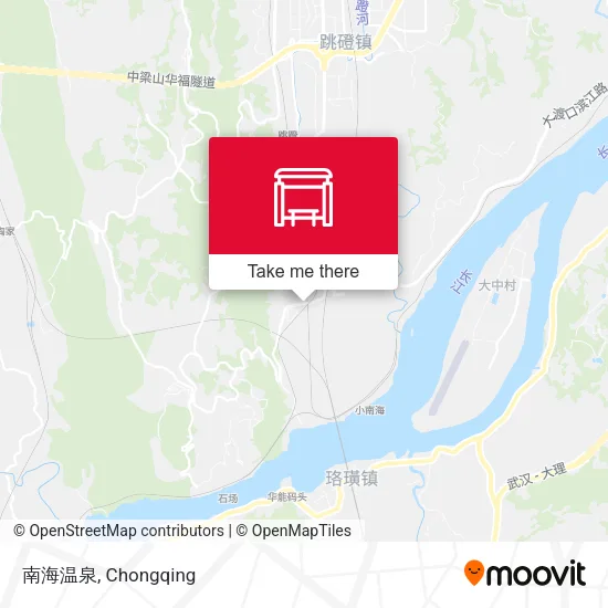 南海温泉 map