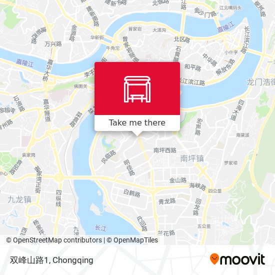 双峰山路1 map