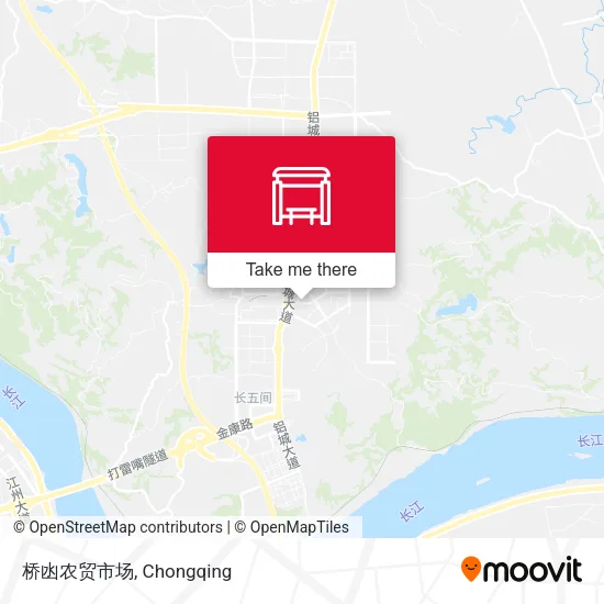 桥凼农贸市场 map