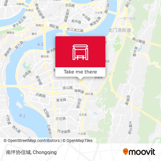 南坪协信城 map