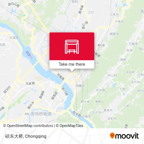 碚东大桥 map