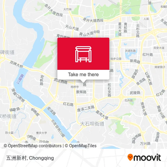 五洲新村 map