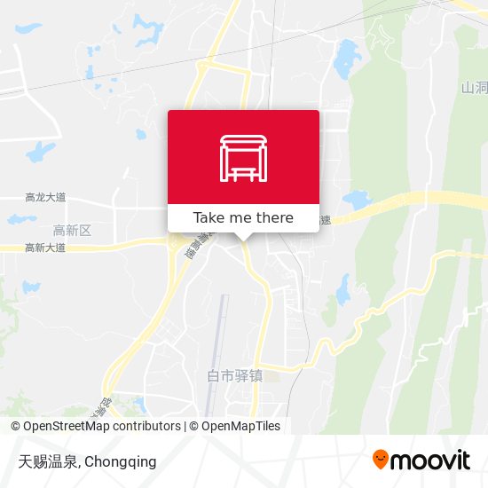天赐温泉 map
