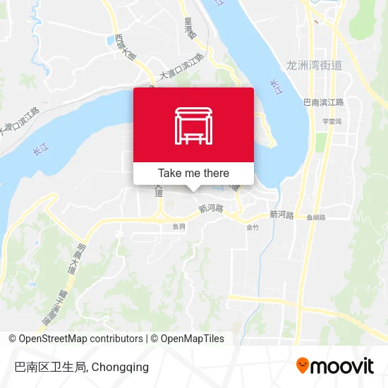 巴南区卫生局 map