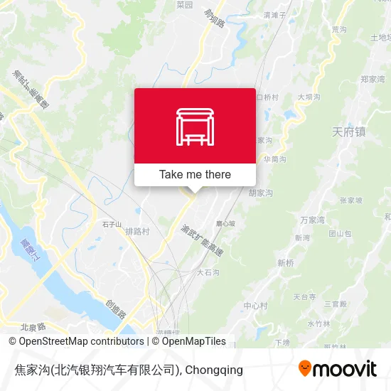 焦家沟(北汽银翔汽车有限公司) map