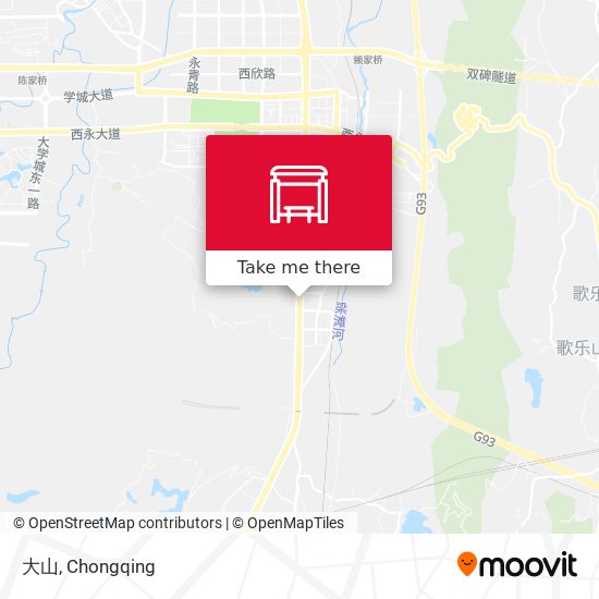 大山 map