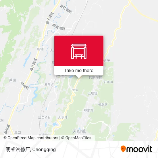 明睿汽修厂 map
