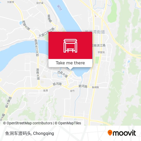 鱼洞车渡码头 map
