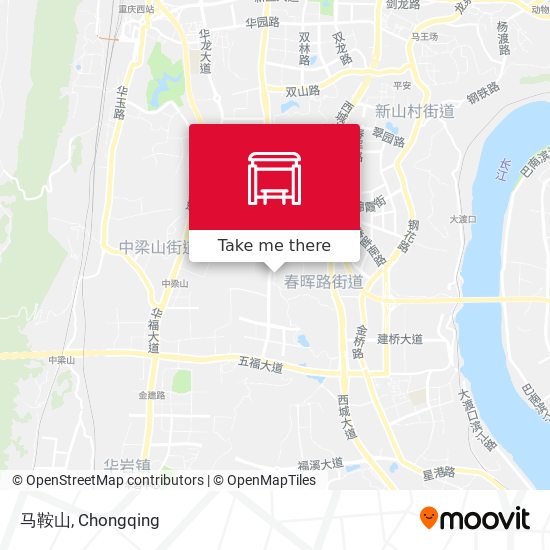 马鞍山 map