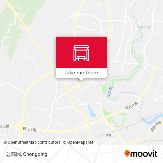 总部园 map