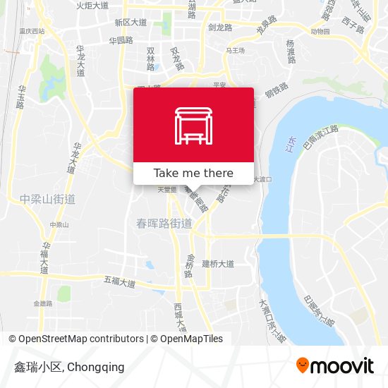 鑫瑞小区 map