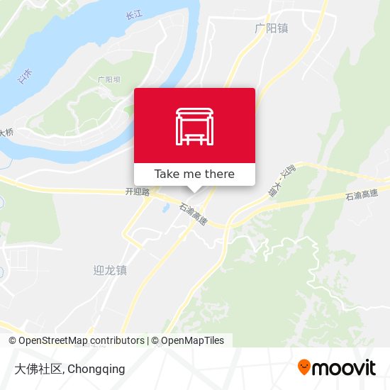 大佛社区 map
