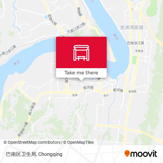 巴南区卫生局 map